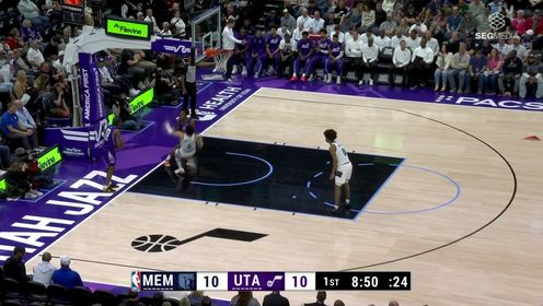 贝恩21+6 小皮蓬16+10 小杰克逊19分 灰熊横扫爵士结束3连败