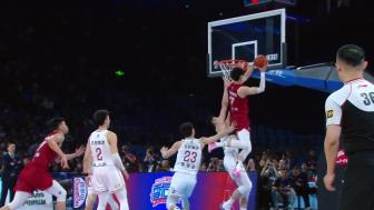 廖三宁末节14分 里勒31分 陈盈骏27分 北控力克北京先下一城