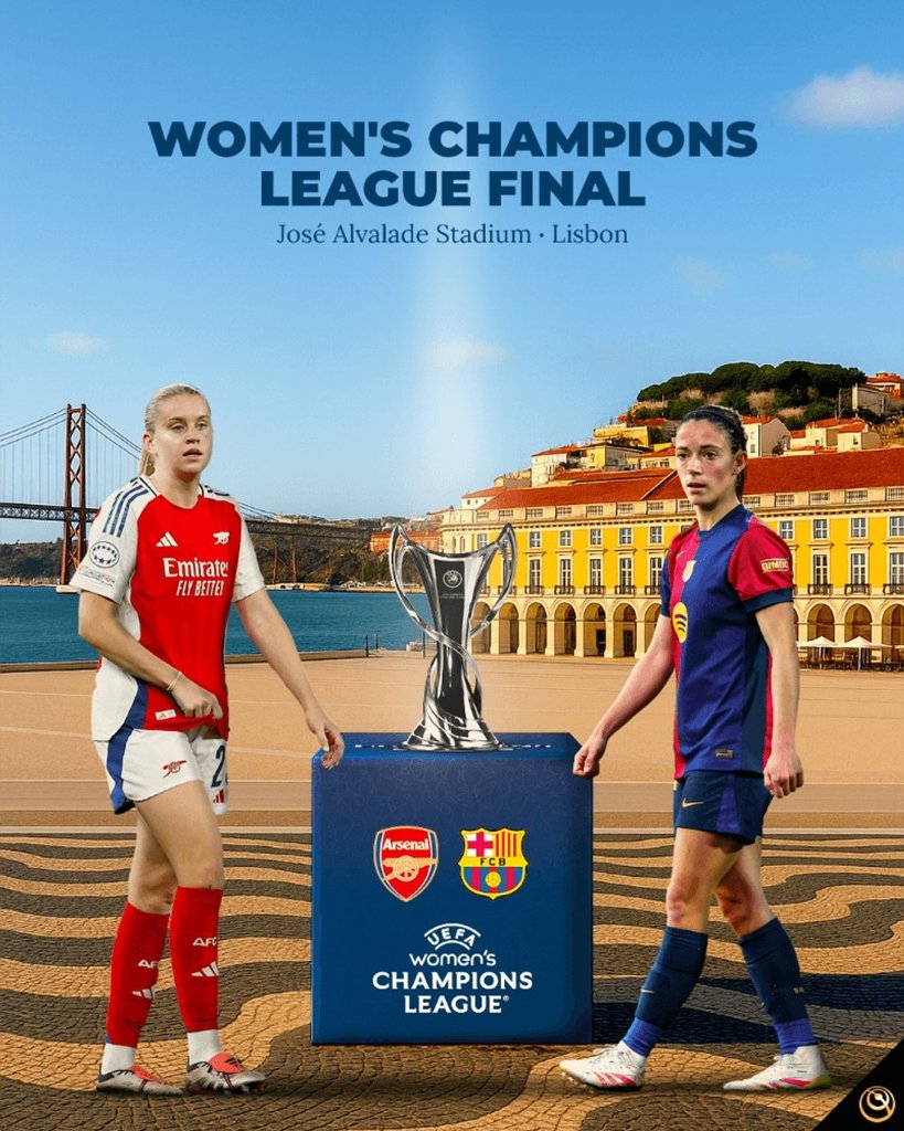冲击欧冠三连！巴萨vs阿森纳女足决赛首发：普特拉斯、邦马蒂领衔