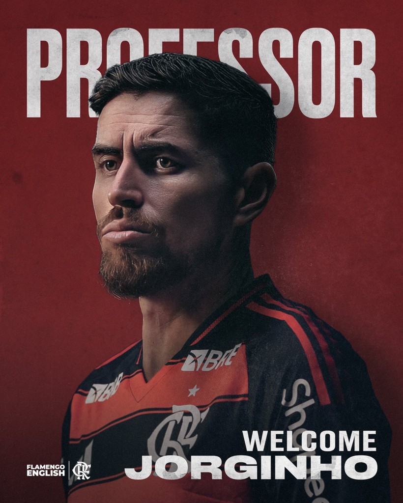 官方：33岁若日尼奥与阿森纳提前解约，自由身加盟弗拉门戈