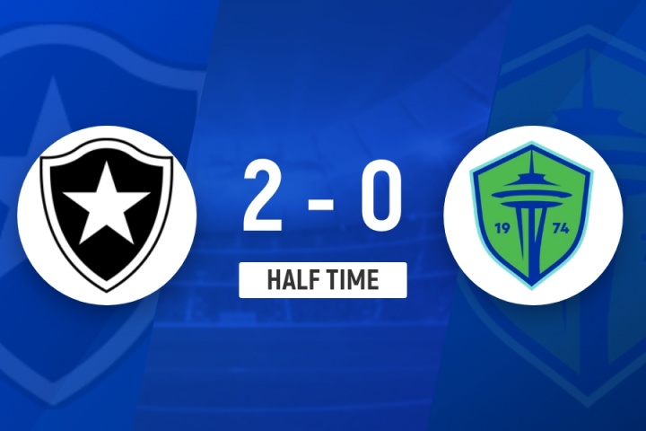 半场-博塔弗戈2-0西雅图海湾人 伊戈尔-热苏斯建功特莱斯送助攻