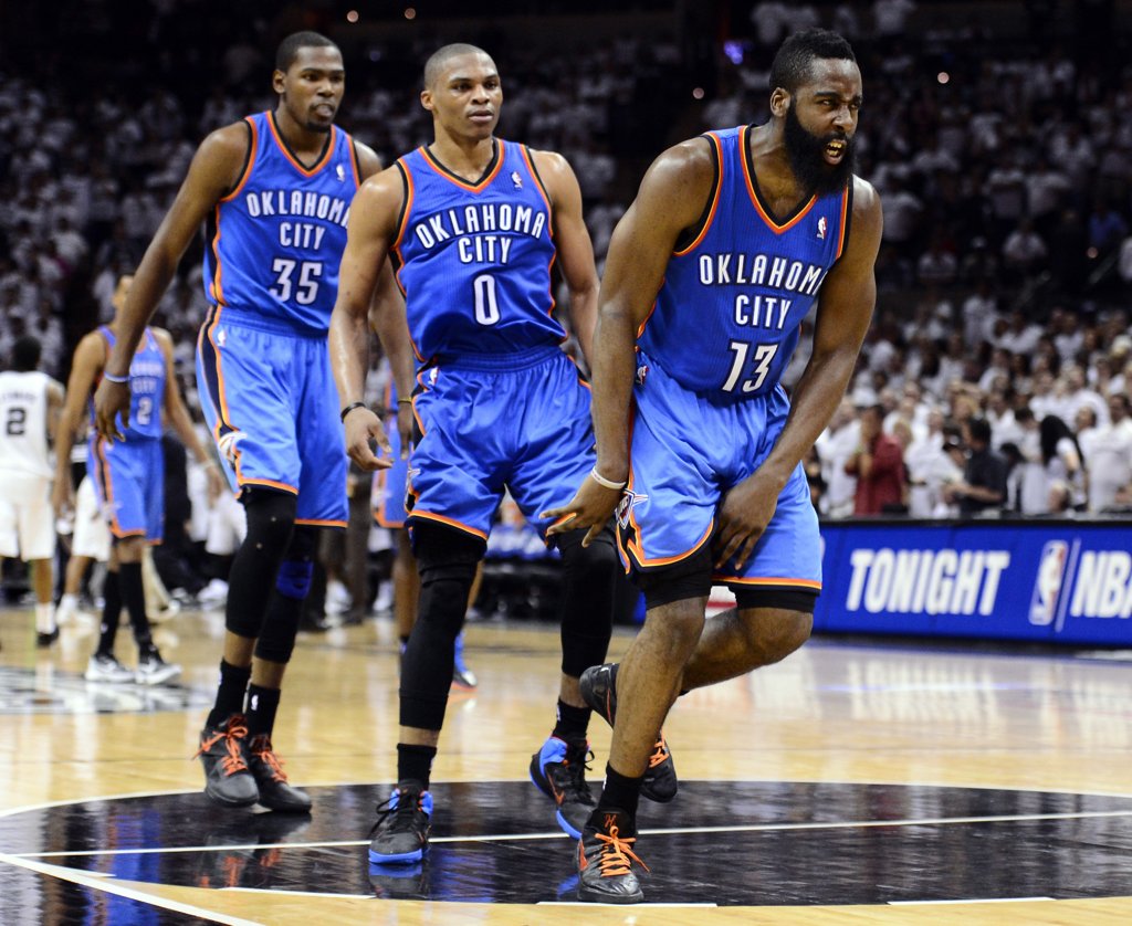 帕金斯：三少时期雷霆一些球员有个人目的 现在这支球队团结&无私