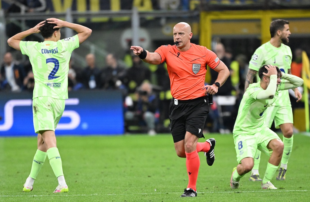 连续执法半决赛&决赛？进球网：马齐尼亚克可能执法欧冠决赛